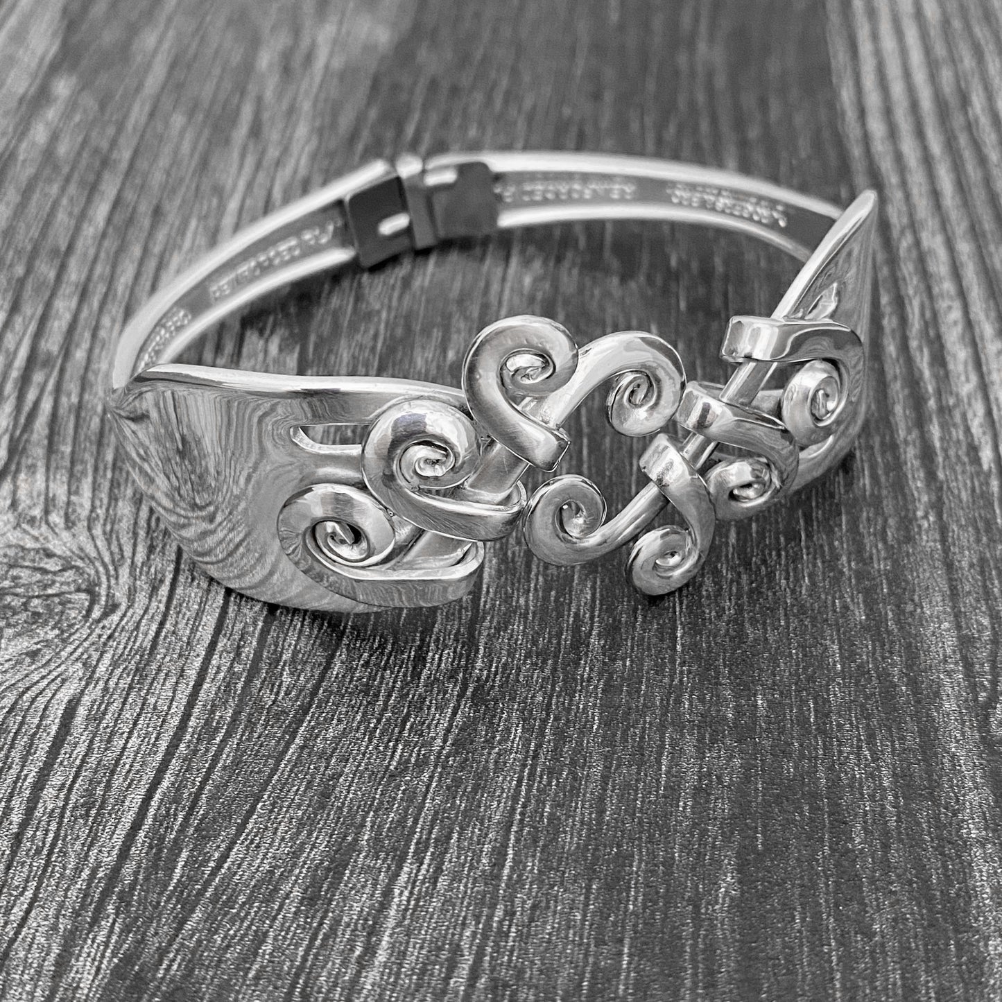 'Cascade' Double Fork Bracelet