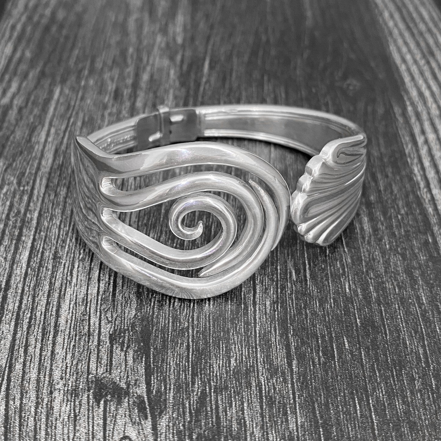 Spiral #2 Fork Bracelet