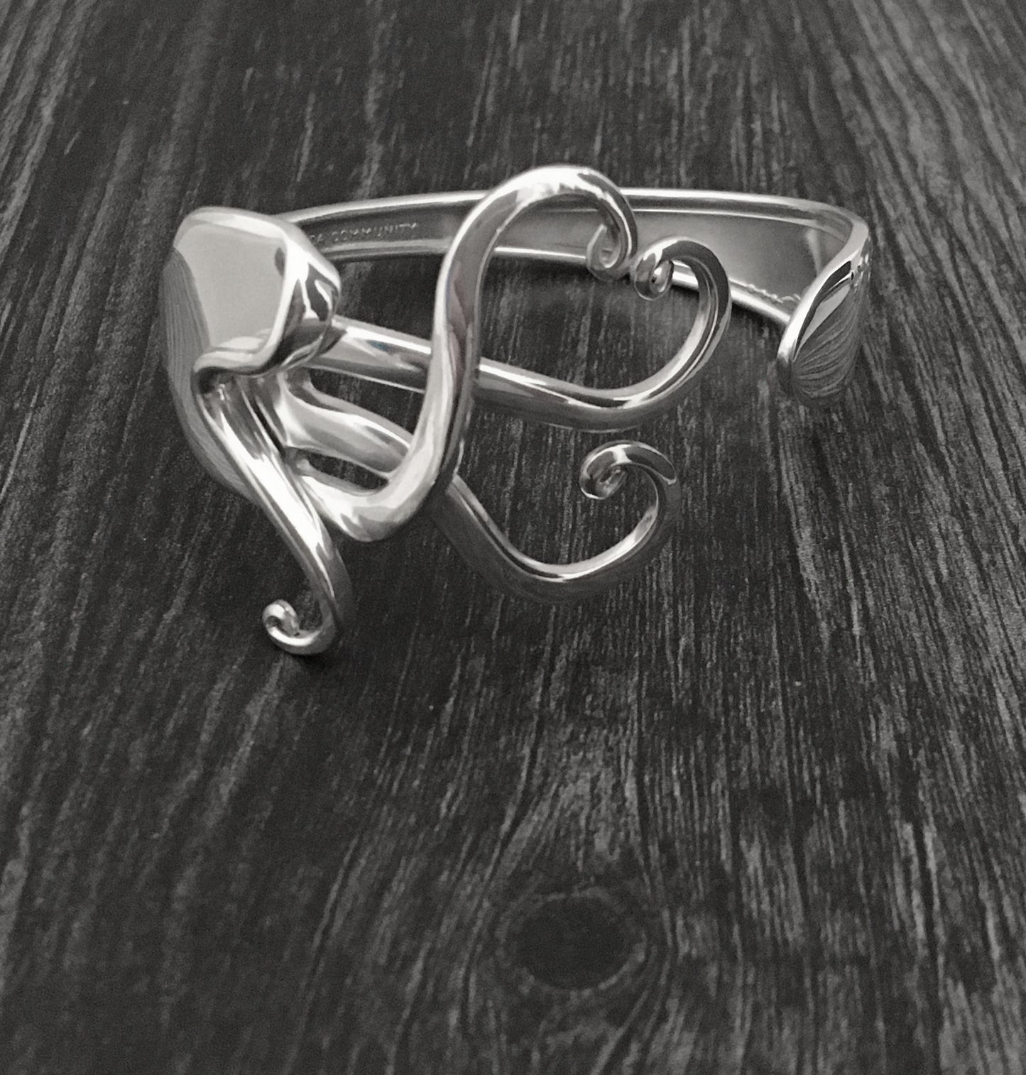 Abstract 4 Fork Bracelet