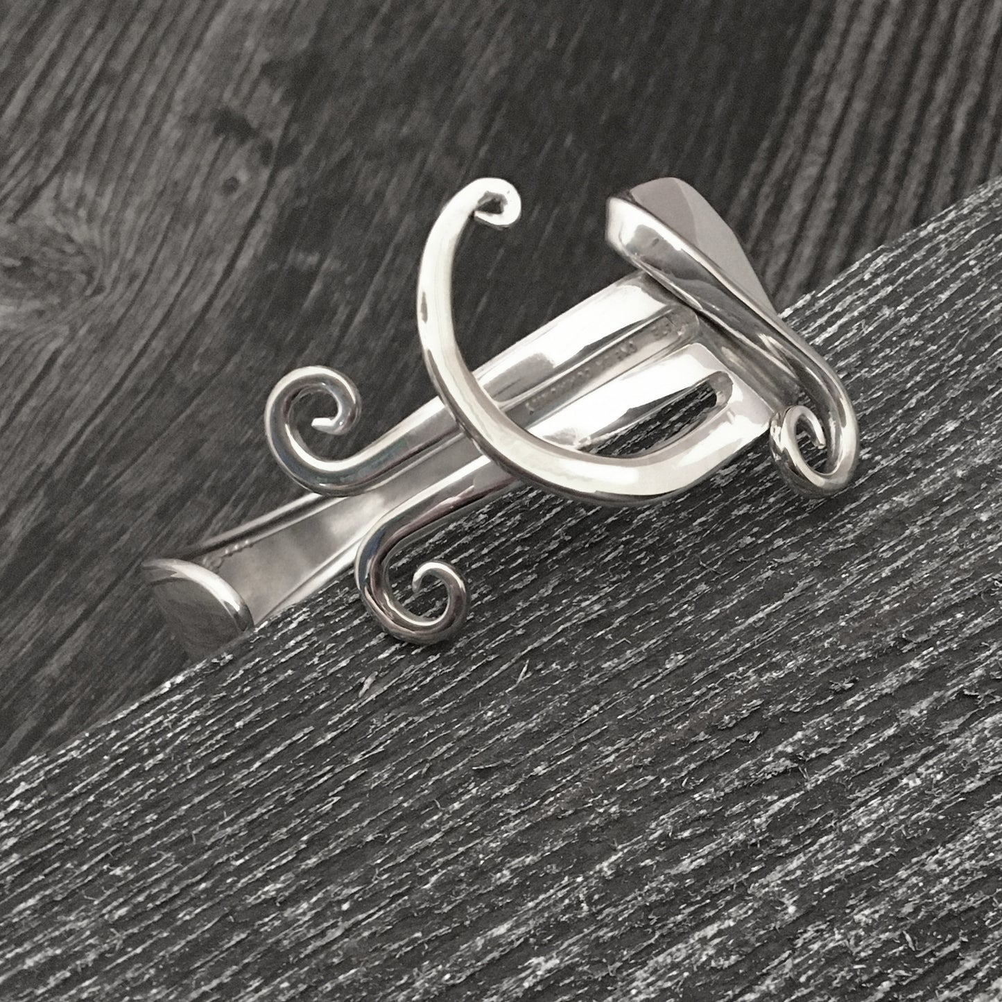 Abstract 6 Fork Bracelet