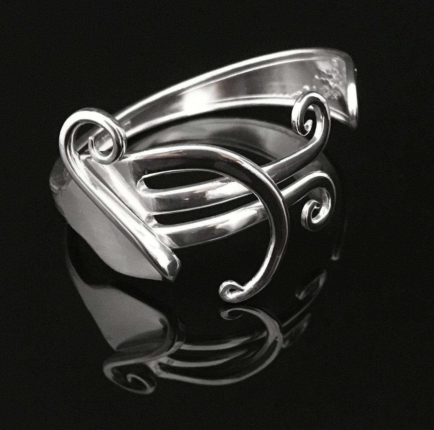 Abstract 6 Fork Bracelet