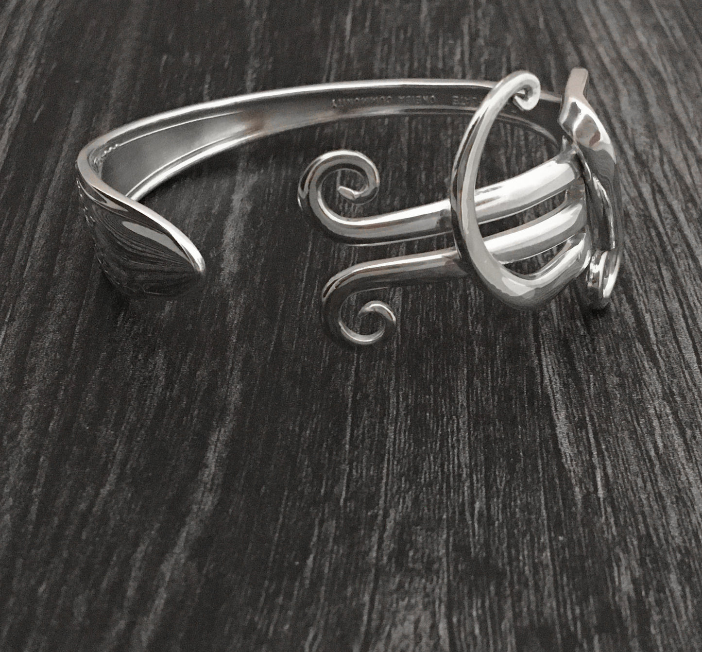 Abstract 6 Fork Bracelet