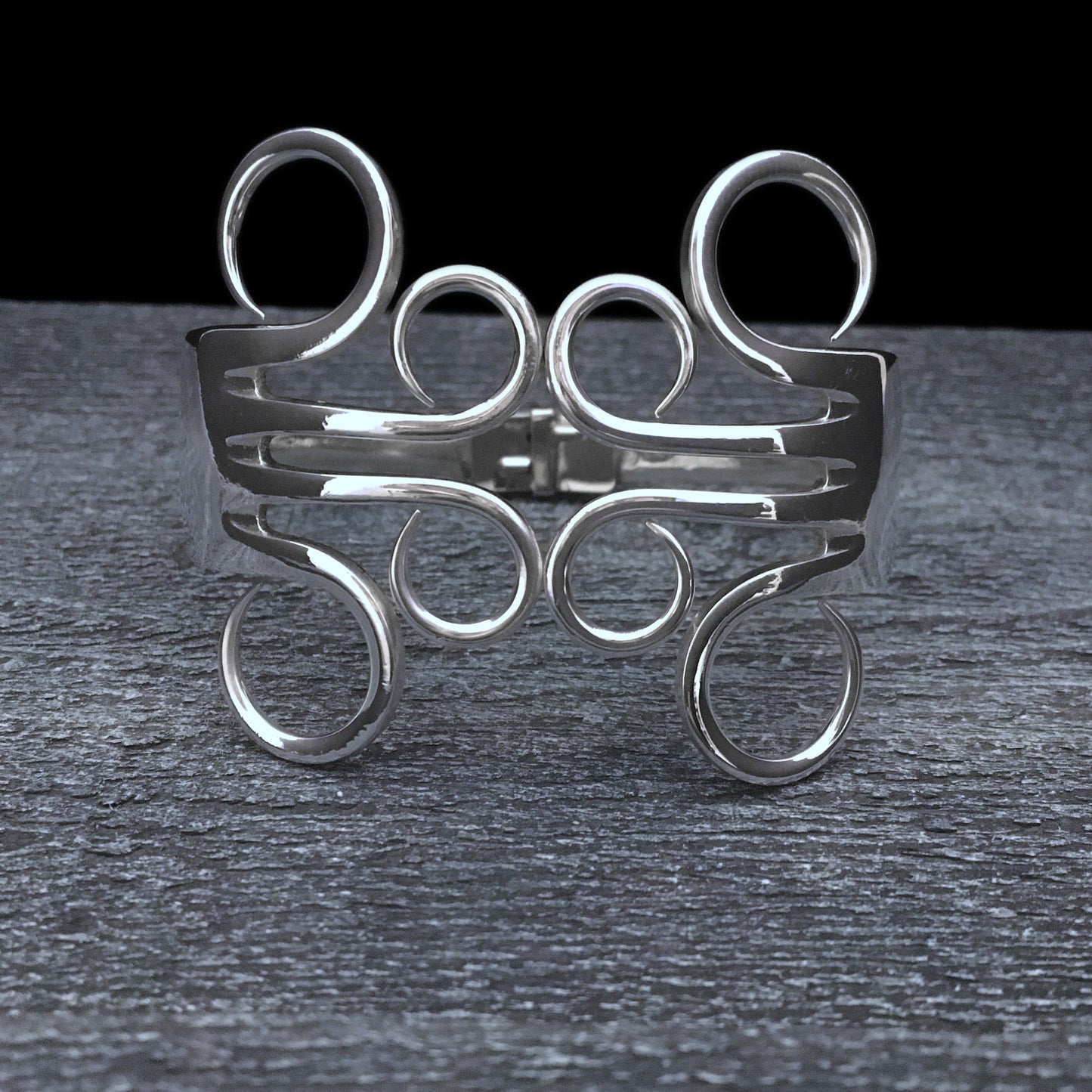 Circles 3 Double Fork Bracelet