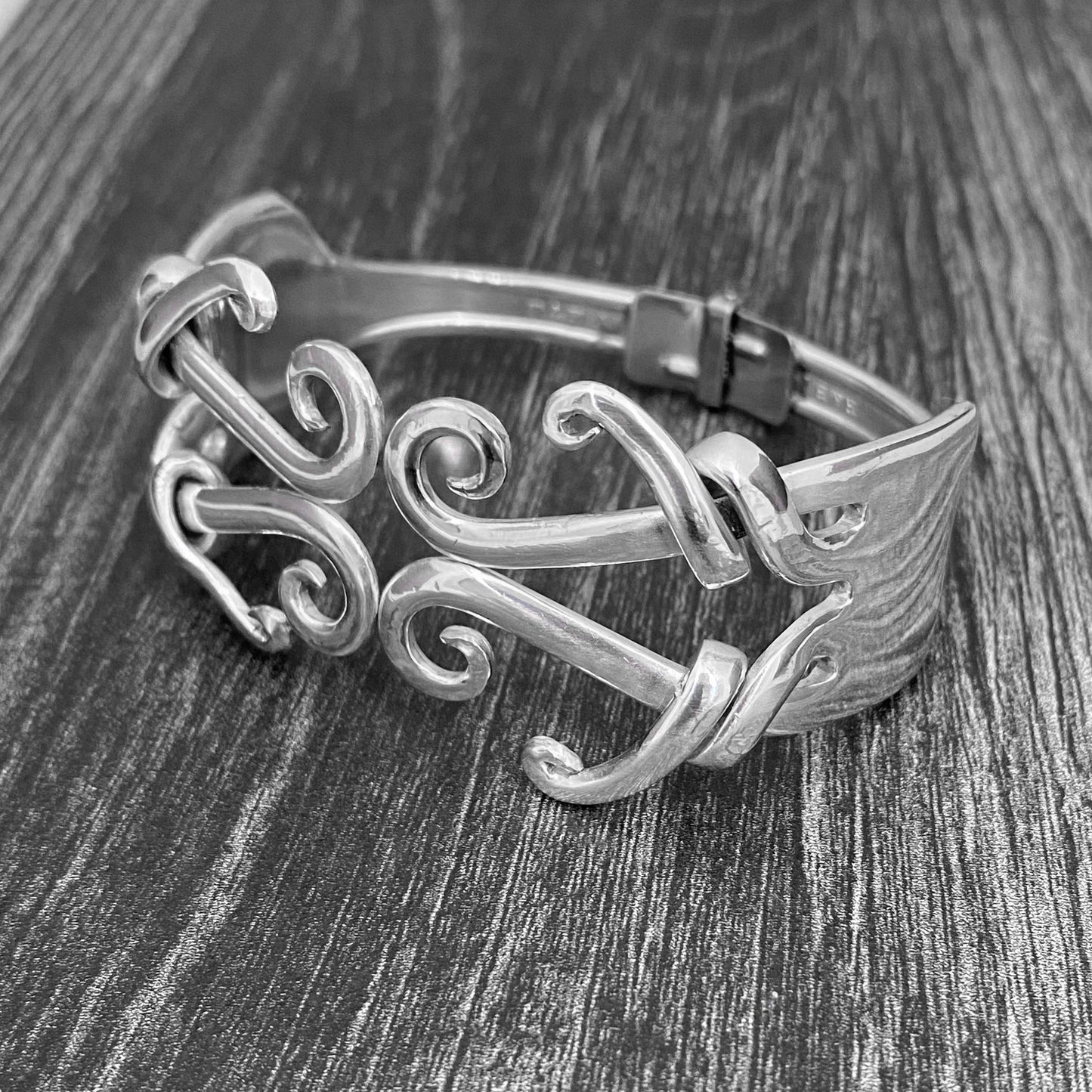 'Devoted' Double Fork Bracelet