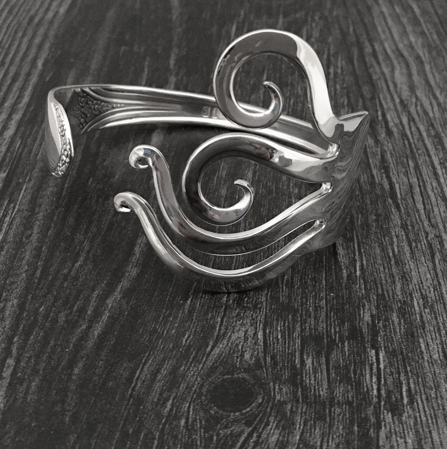 Flame 2 Fork Bracelet