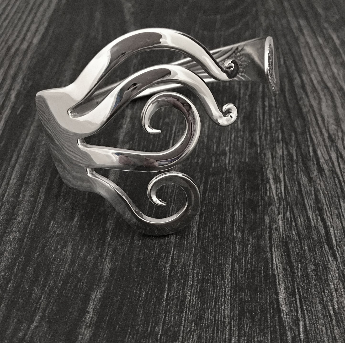 Flame 2 Fork Bracelet