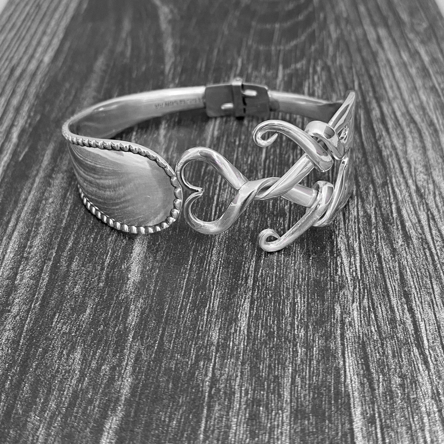 'Love's Embrace' Fork Bracelet