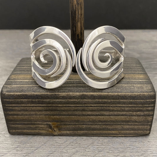 Spiral 2 Double Fork Bracelet
