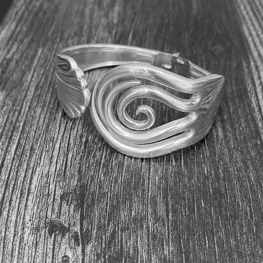 Spiral #2 Fork Bracelet