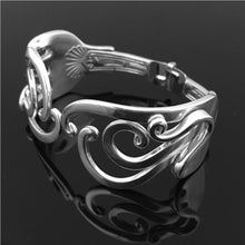 Load image into Gallery viewer, Abstract 5 Double Fork Bracelet
