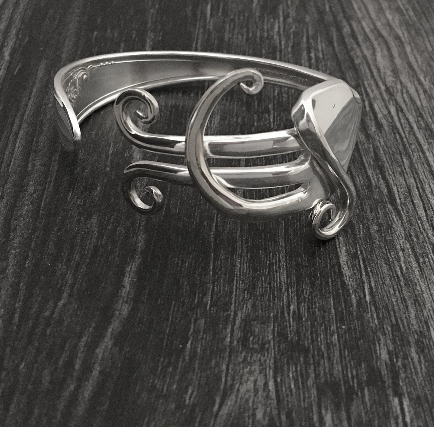 Abstract 6 Fork Bracelet