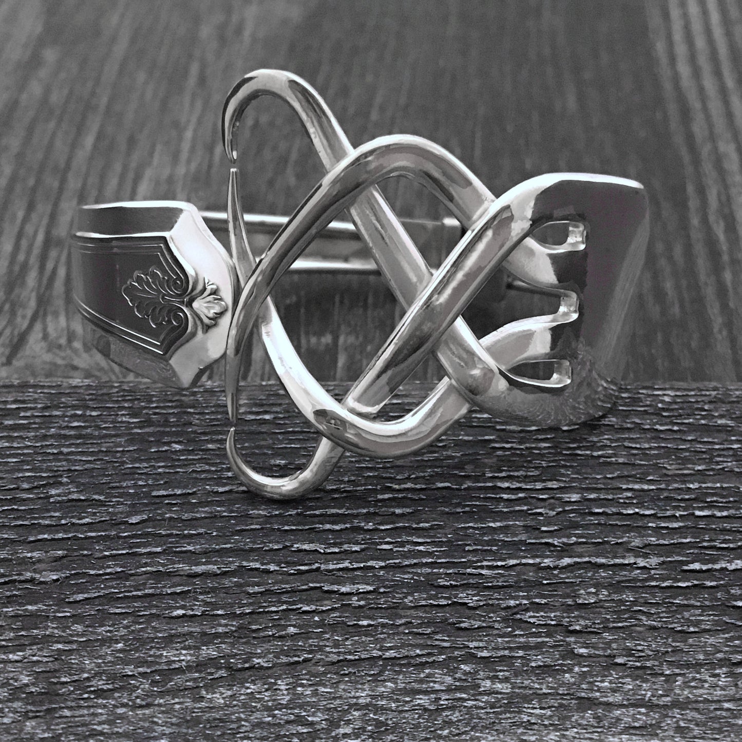 Celtic Knot Fork Bracelet