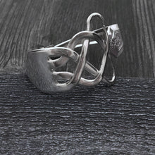 Load image into Gallery viewer, Celtic Knot Fork Bracelet
