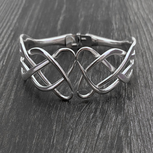 Celtic Knot Double Fork Bracelet