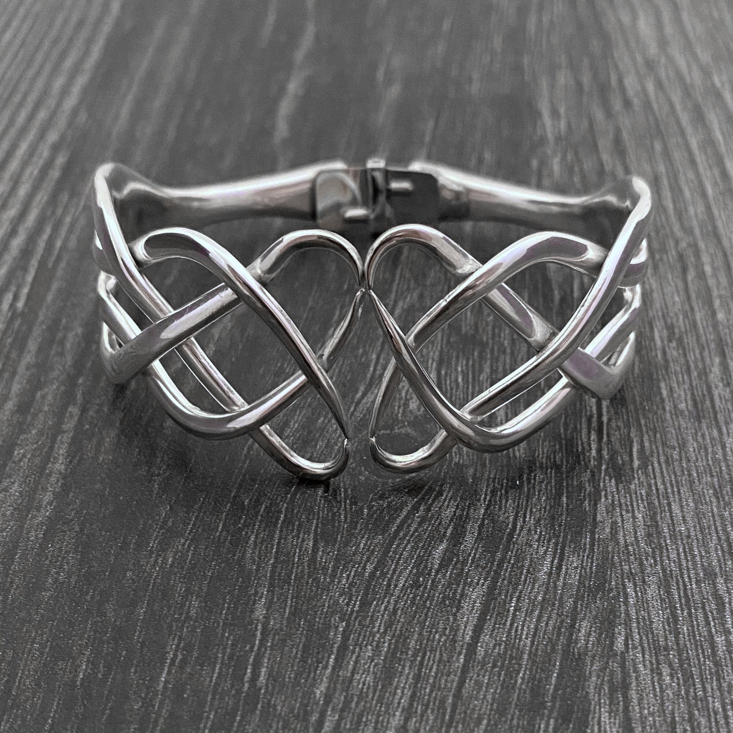 Celtic Knot Double Fork Bracelet