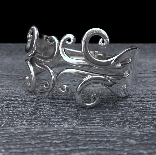 Fancy 6 Double Fork Bracelet