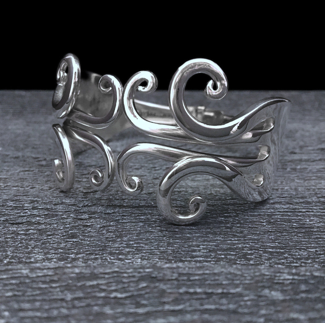 Fancy 6 Double Fork Bracelet