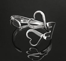 Load image into Gallery viewer, Double Heart Fork Bracelet

