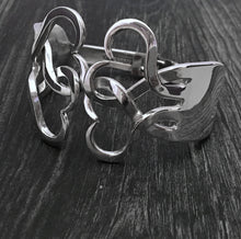 Load image into Gallery viewer, Intertwining Hearts 2 Double Fork Bracelet
