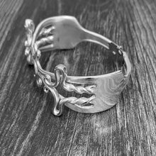 Load image into Gallery viewer, &#39;Reflections&#39; Double Fork Bracelet
