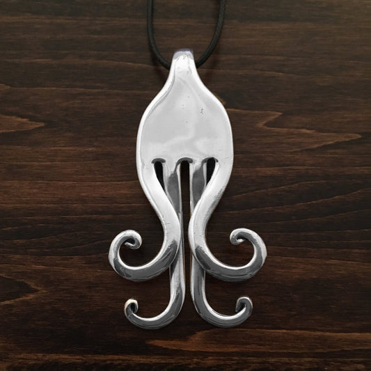 Fancy 6 Fork Necklace