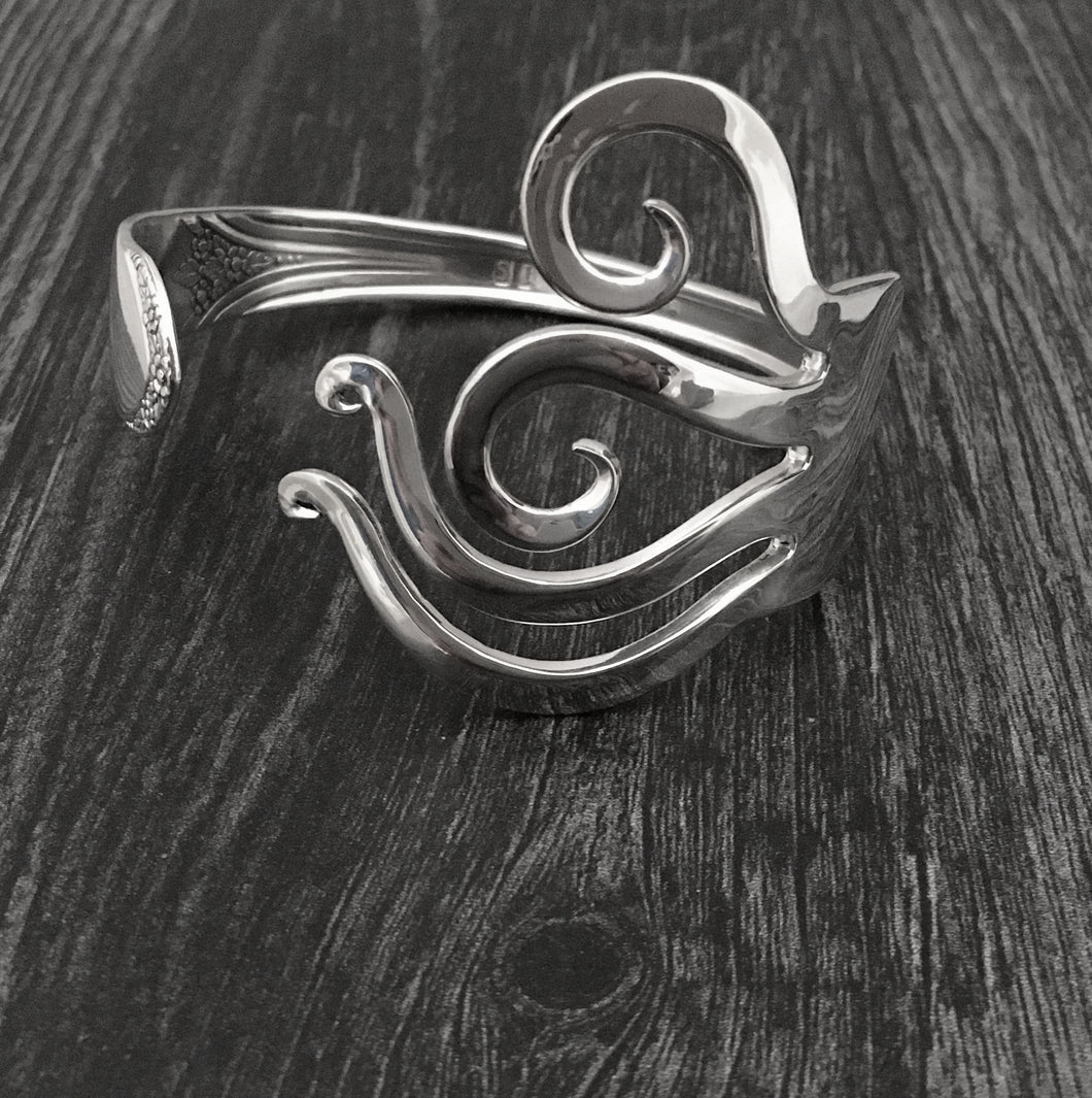 Flame 2 Fork Bracelet