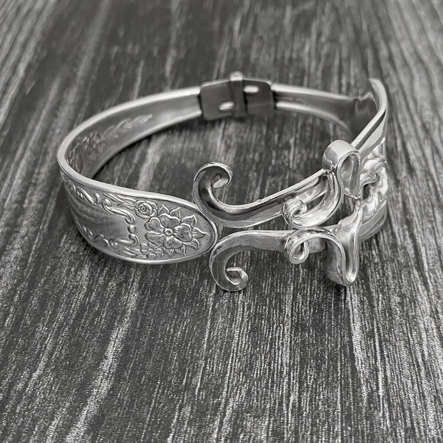 'Reflections' Fork Bracelet